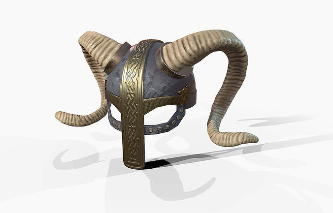 Warrior Halmet Low-poly 3D model