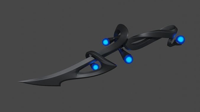 Spline Dagger valorant cosplay  3D print model