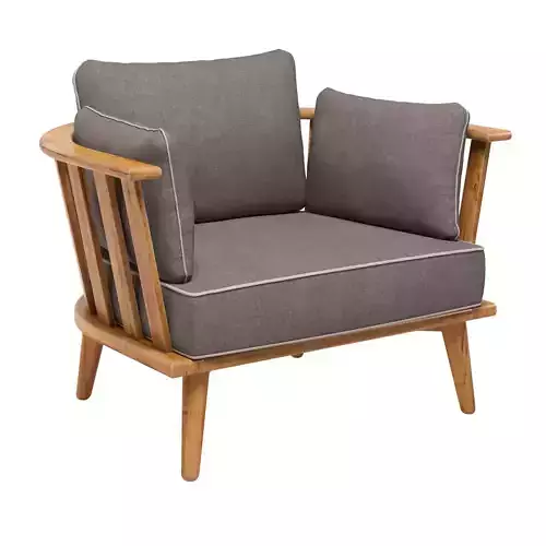 NOUMEA Garden armchair 3D model