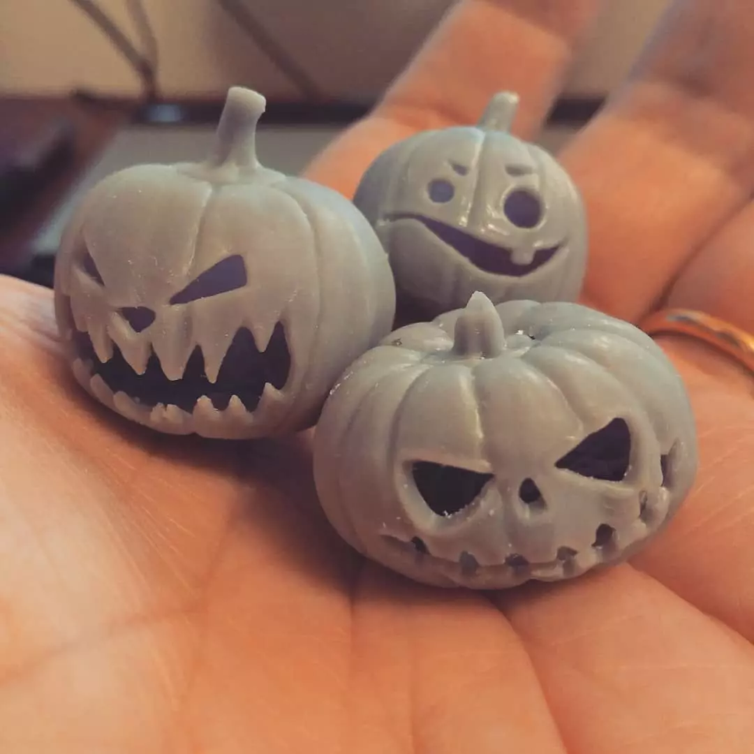 Halloween - Pumpkins - Pack 1 3D print model