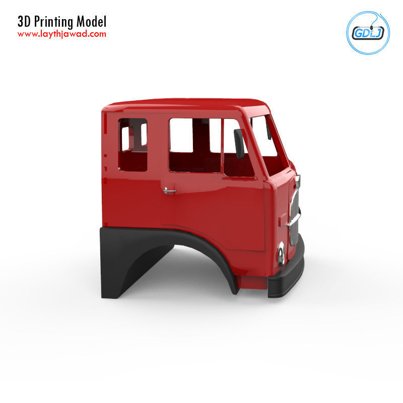 Fiat 682 N4 Cabin 3D print model_4