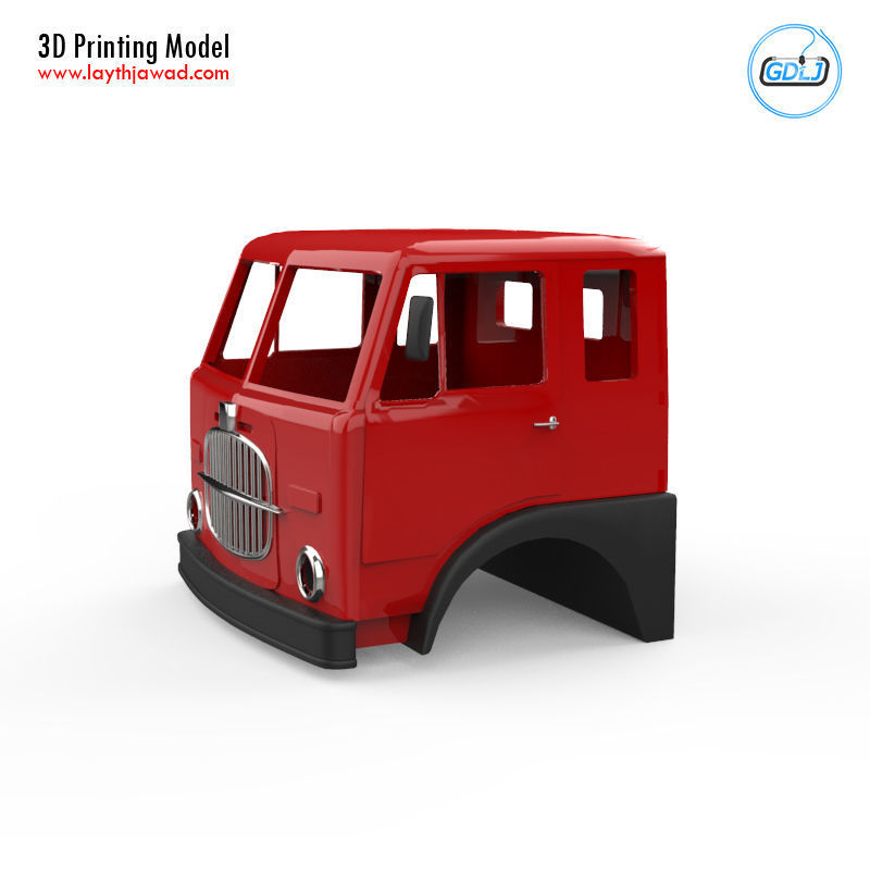 Fiat 682 N4 Cabin 3D print model_3