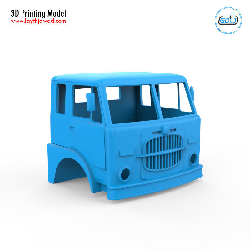 Fiat 682 N4 Cabin 3D print model_6
