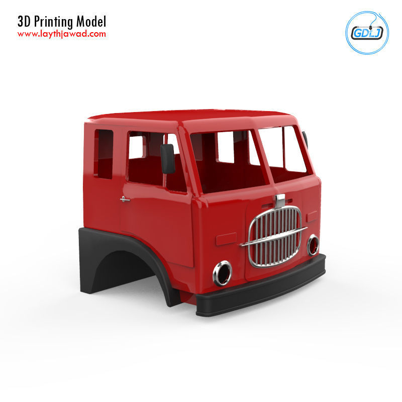 Fiat 682 N4 Cabin 3D print model_1