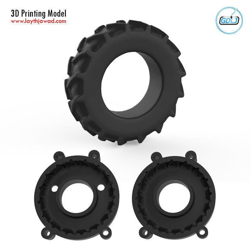 Tire Mold 3D print model_1