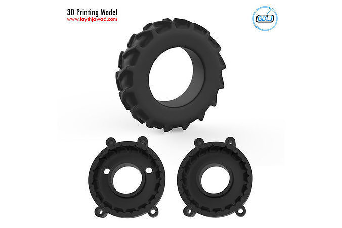 Tire Mold 3D print model