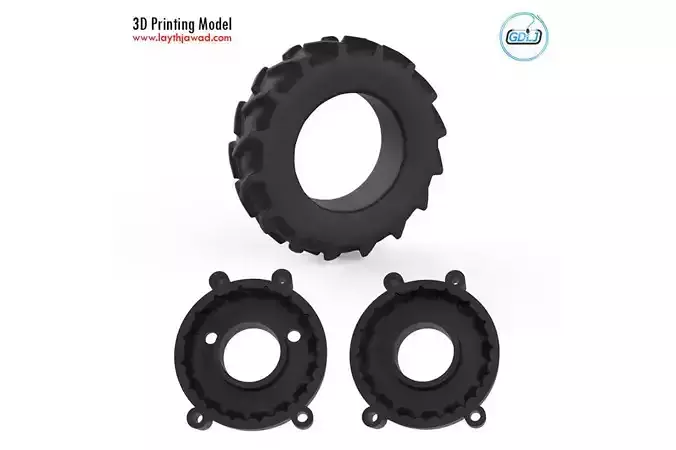 Tire Mold 3D print model