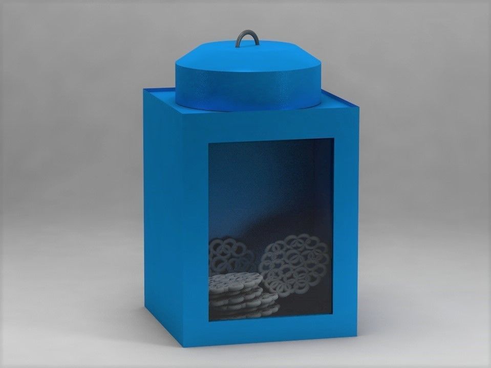 Cane Of Cracker 3D model_2