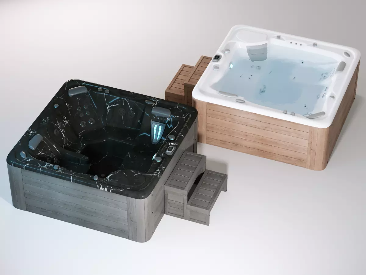 Jacuzzi Hot Tub 3D model