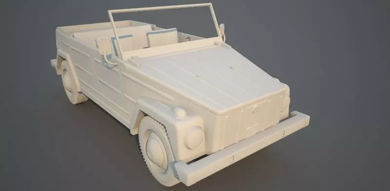 Volkswagen Safari or Thing PRINTABLE 3D print model_0