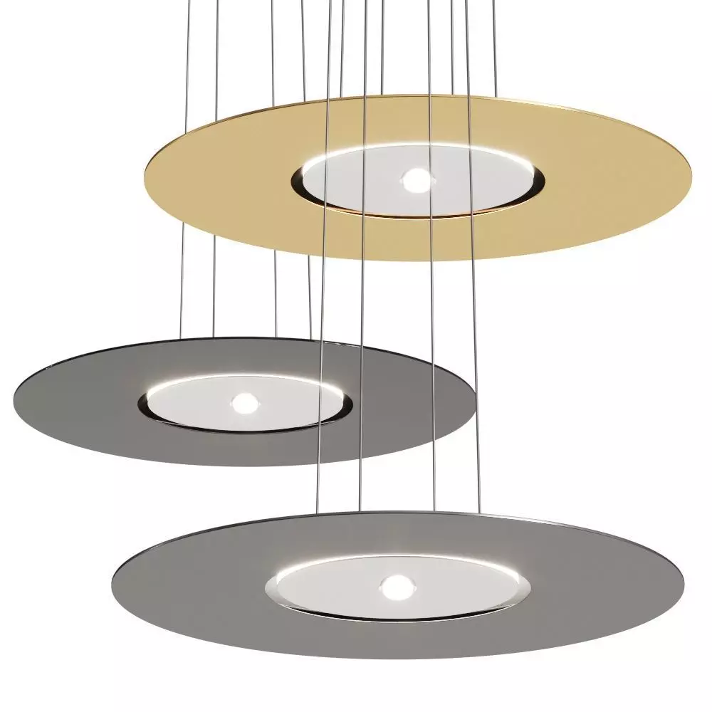 Cini and Nils Passepartout55 Sopratavolo Pendant Lamps 3D model_0