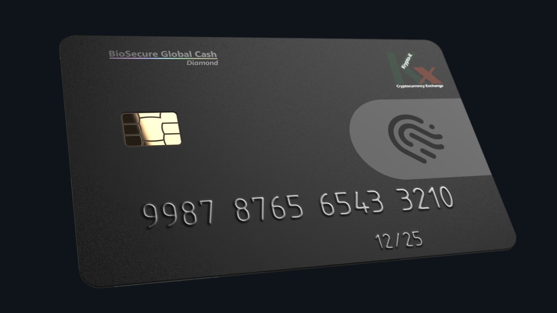 Smart Credit Card 3D model_4