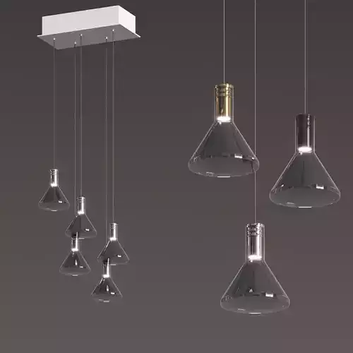 Fabbian Multispot Polair Pendant Lamps