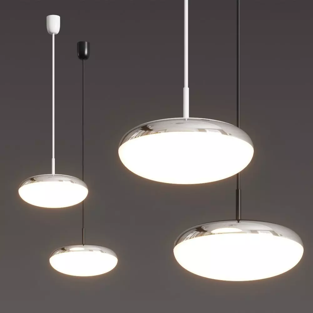 Louis Poulsen Silverback Pendant Lamps 3D model