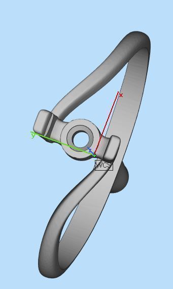 wedding ring 3D print model_6