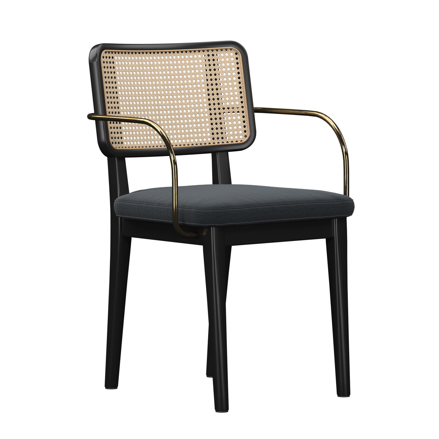 Wicker chair By RED EDITION 3D model_2