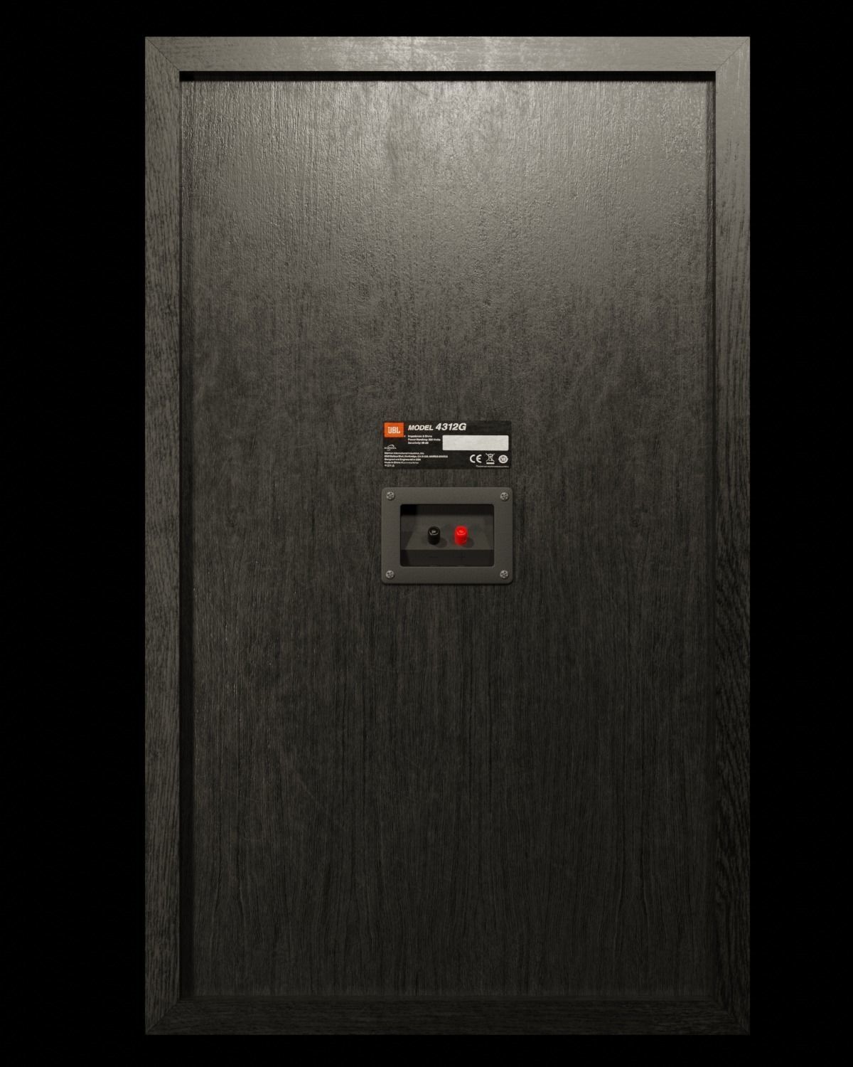 JBL 4312G Studio Monitor PBR 3D model_4