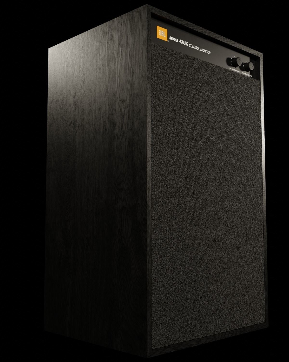 JBL 4312G Studio Monitor PBR 3D model_6
