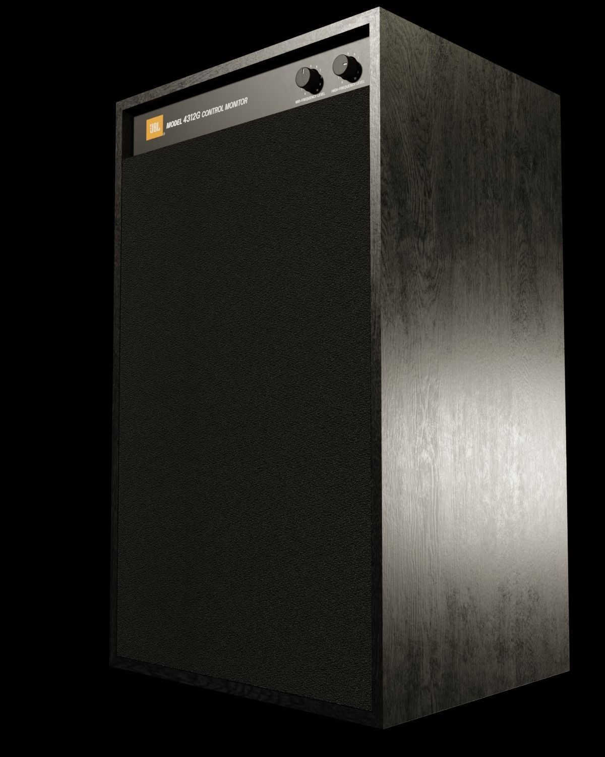JBL 4312G Studio Monitor PBR 3D model_8