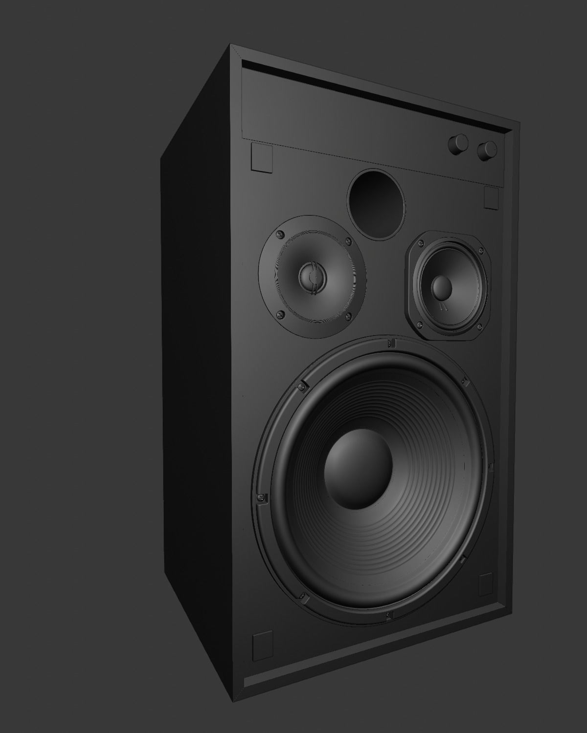 JBL 4312G Studio Monitor PBR 3D model_9