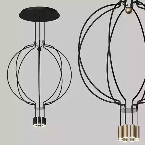 Axolight Liaison Spliaix8 Pendant Lamps