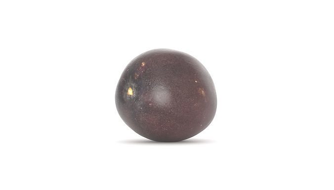 Passion Fruit Photoscan  Low-poly 3D model 2