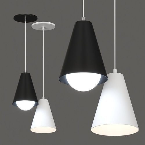 Zava Cono Pendant Lamps 3D model