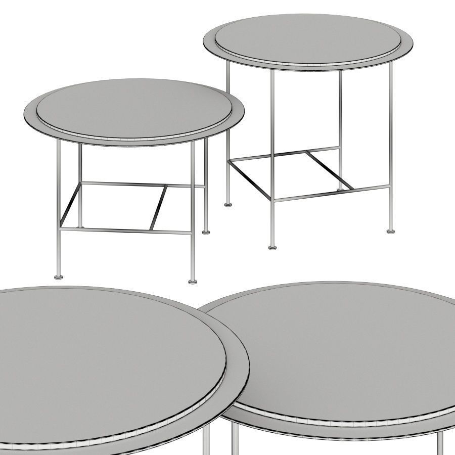 Grazia and co Orbit Side Tables 3D model_1
