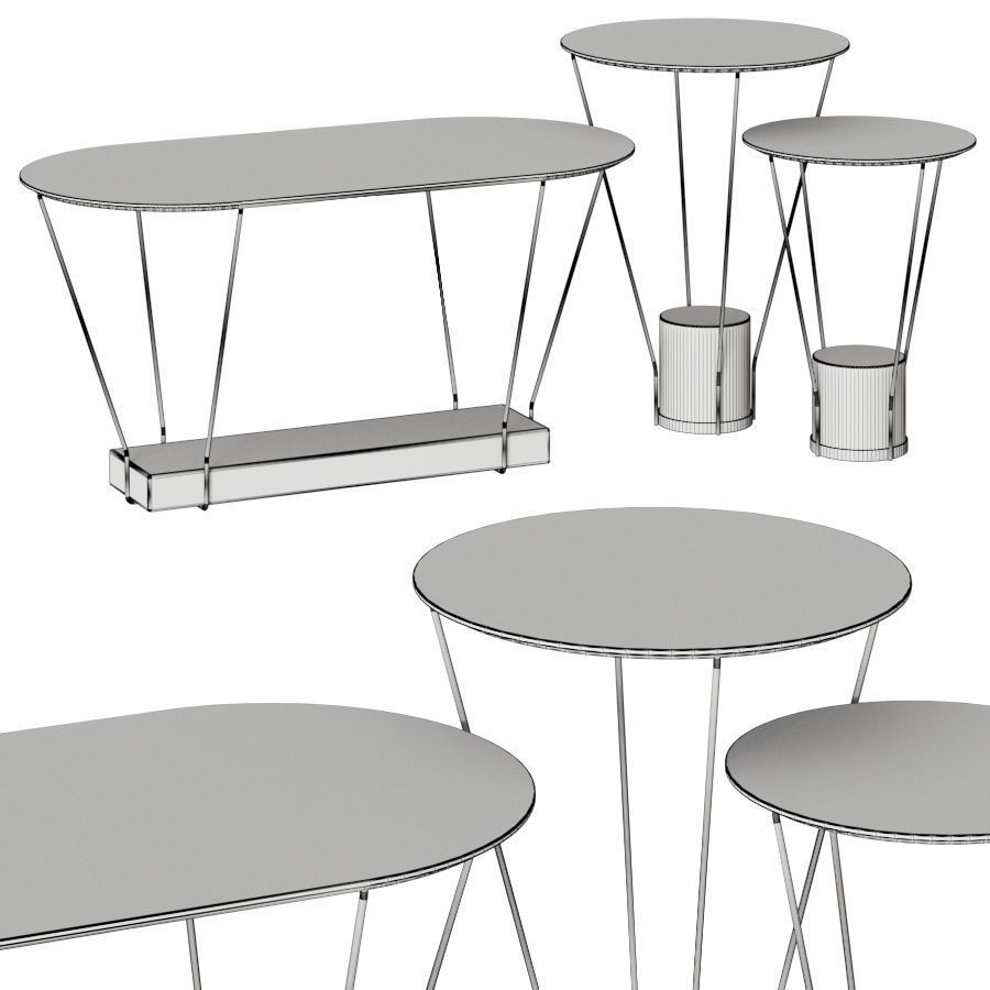 Radar Interior Lest Coffee Tables 3D model_1