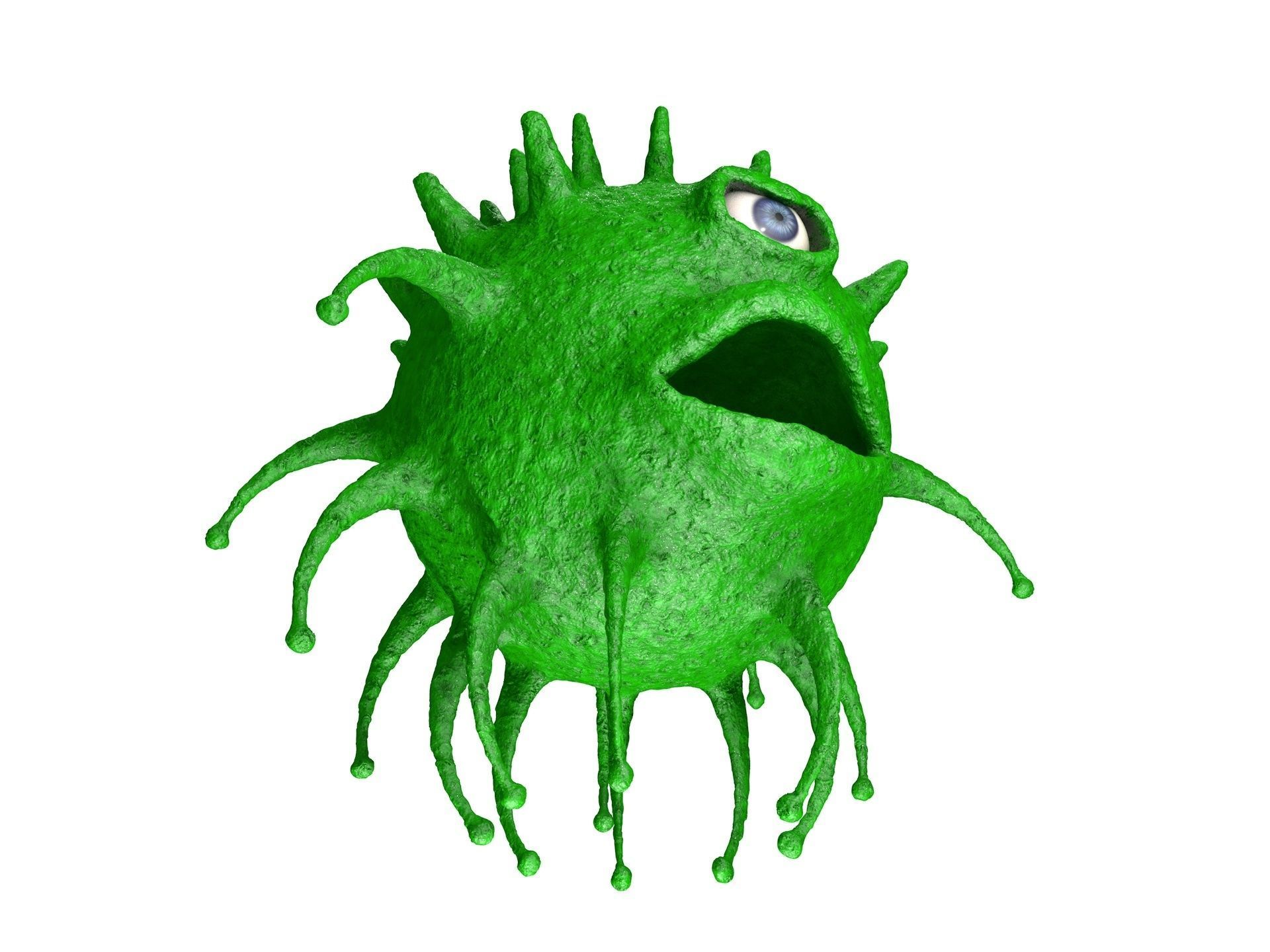 One-eyed tadpole model 3D model_12