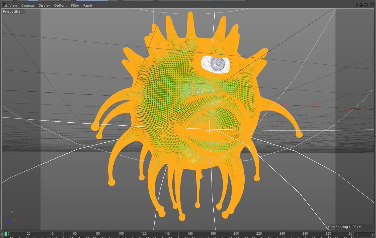 One-eyed tadpole model 3D model_11