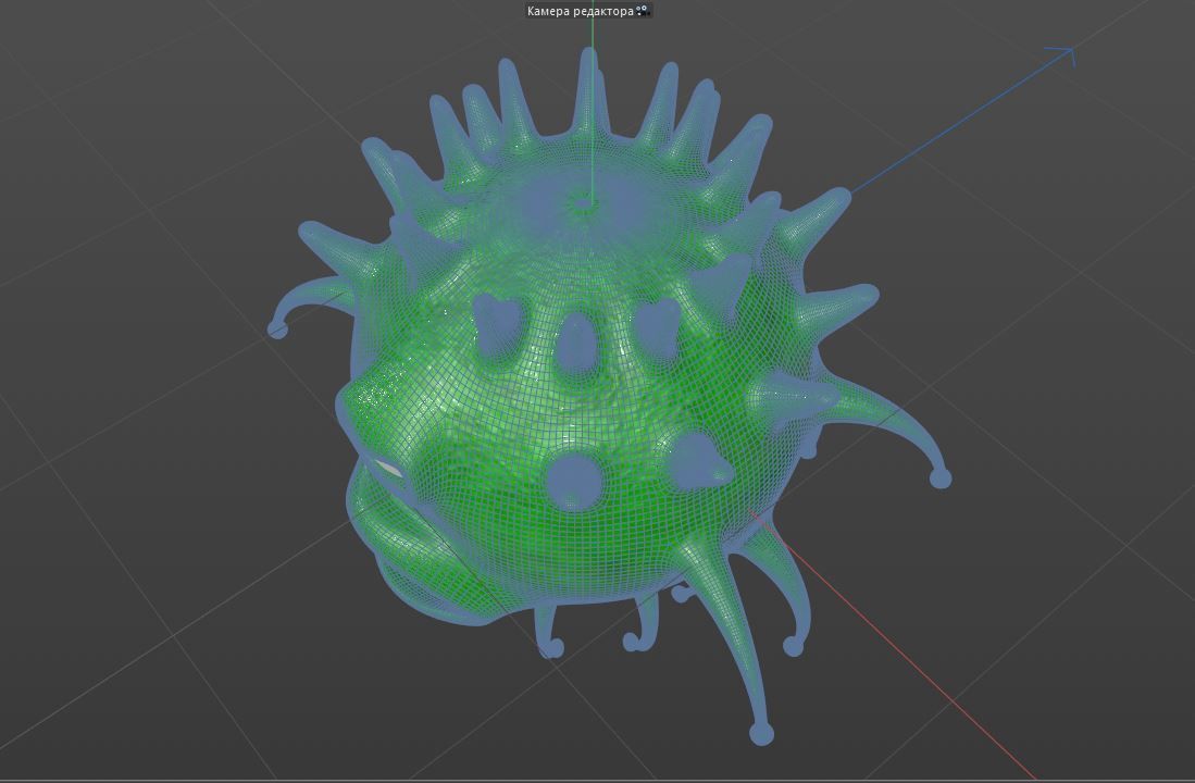 One-eyed tadpole model 3D model_8