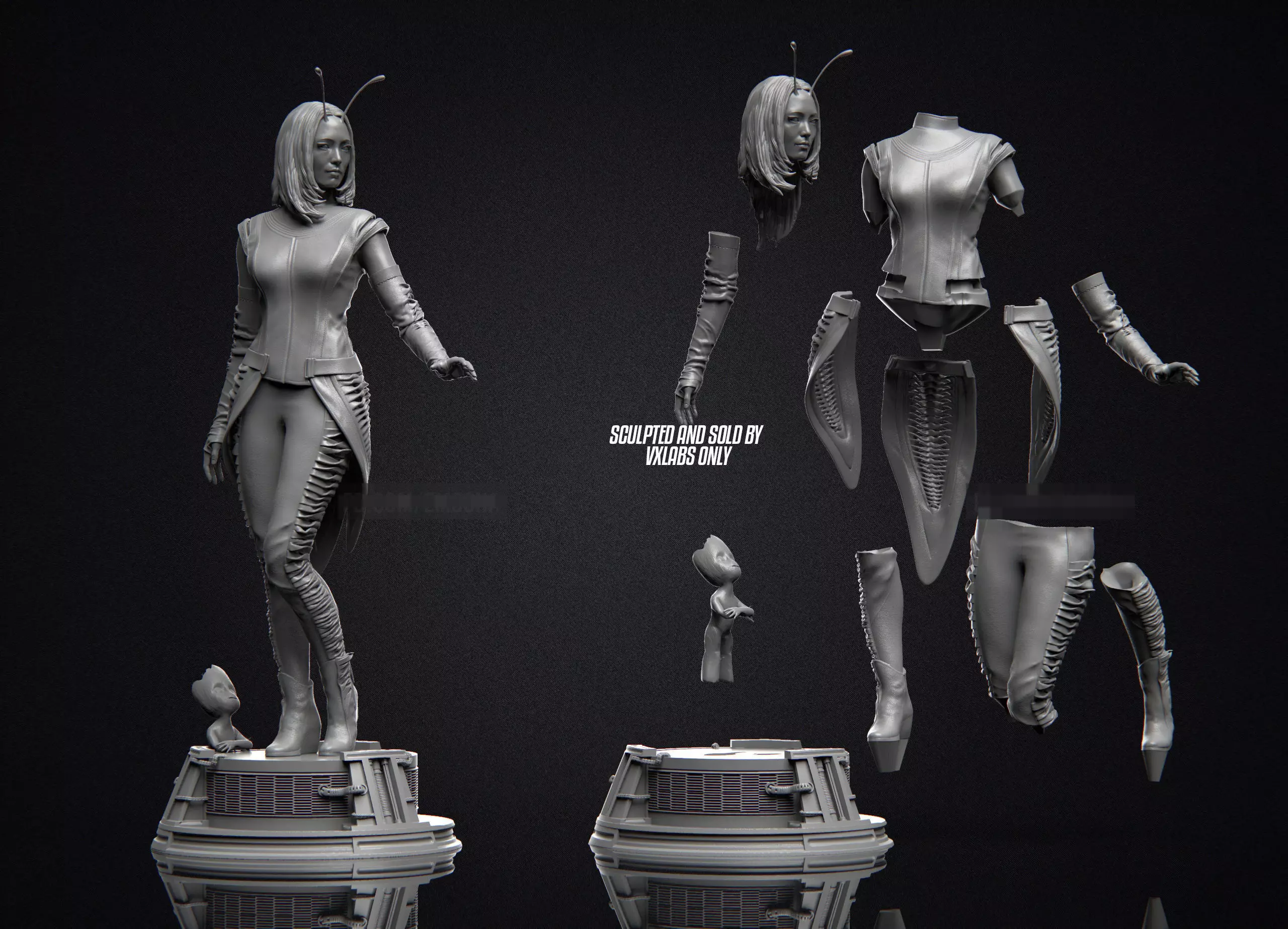Mantis - Guardians of the Galaxy 3D print model_0