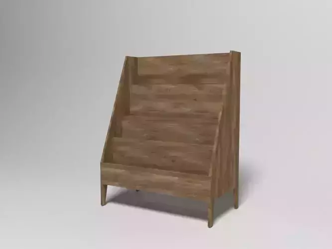 Wood Bookshelf