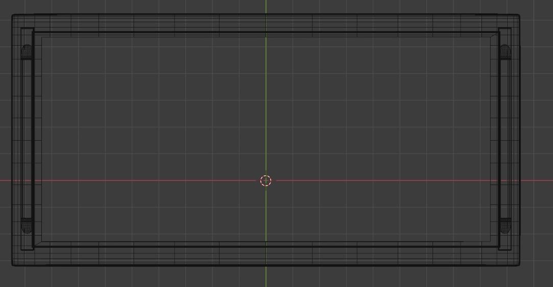 Glass-Topped Coffee Table 3D model_4