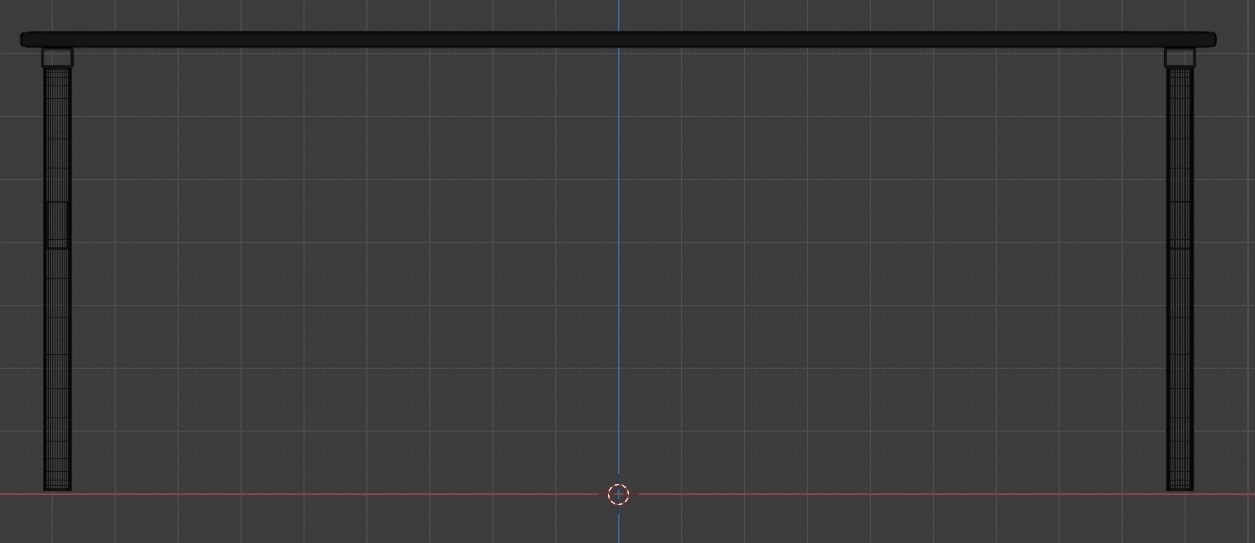 Glass-Topped Coffee Table 3D model_2