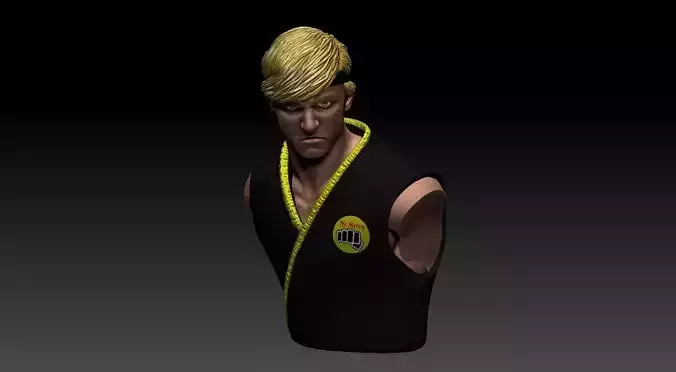 Johnny Lawrence - Cobra Kai - printable 3D print model