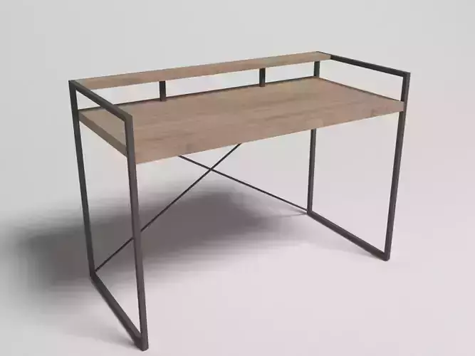 Office Desk with books