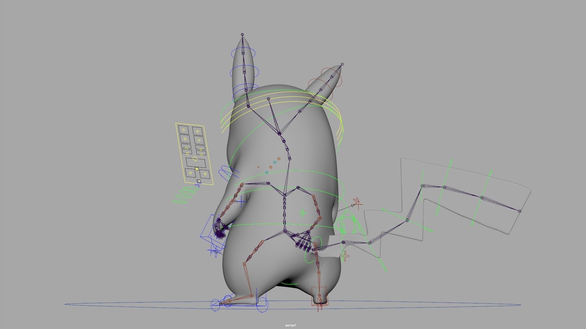 Pikachu 3D model_10
