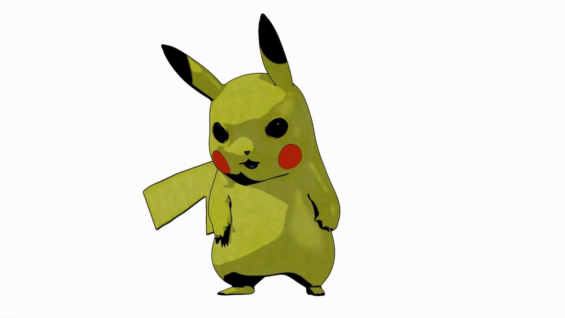 Pikachu 3D model_2