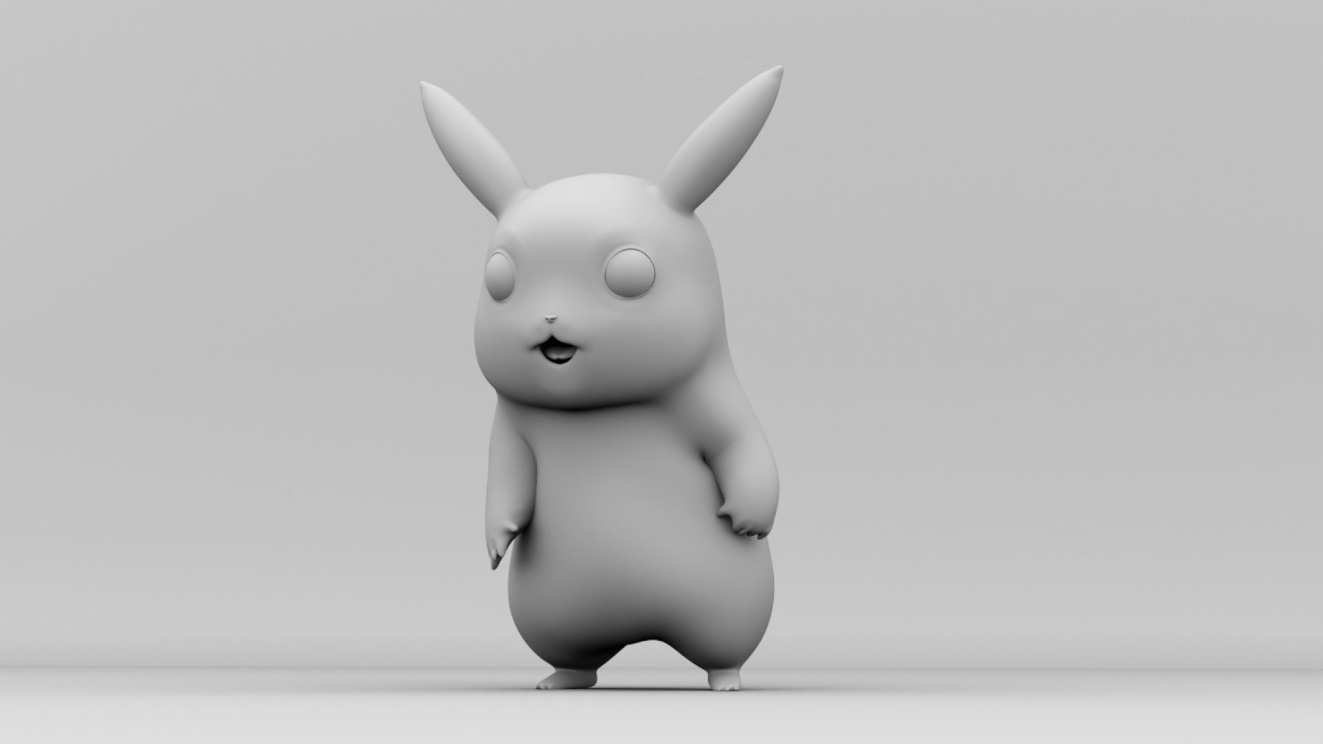 Pikachu 3D model_6