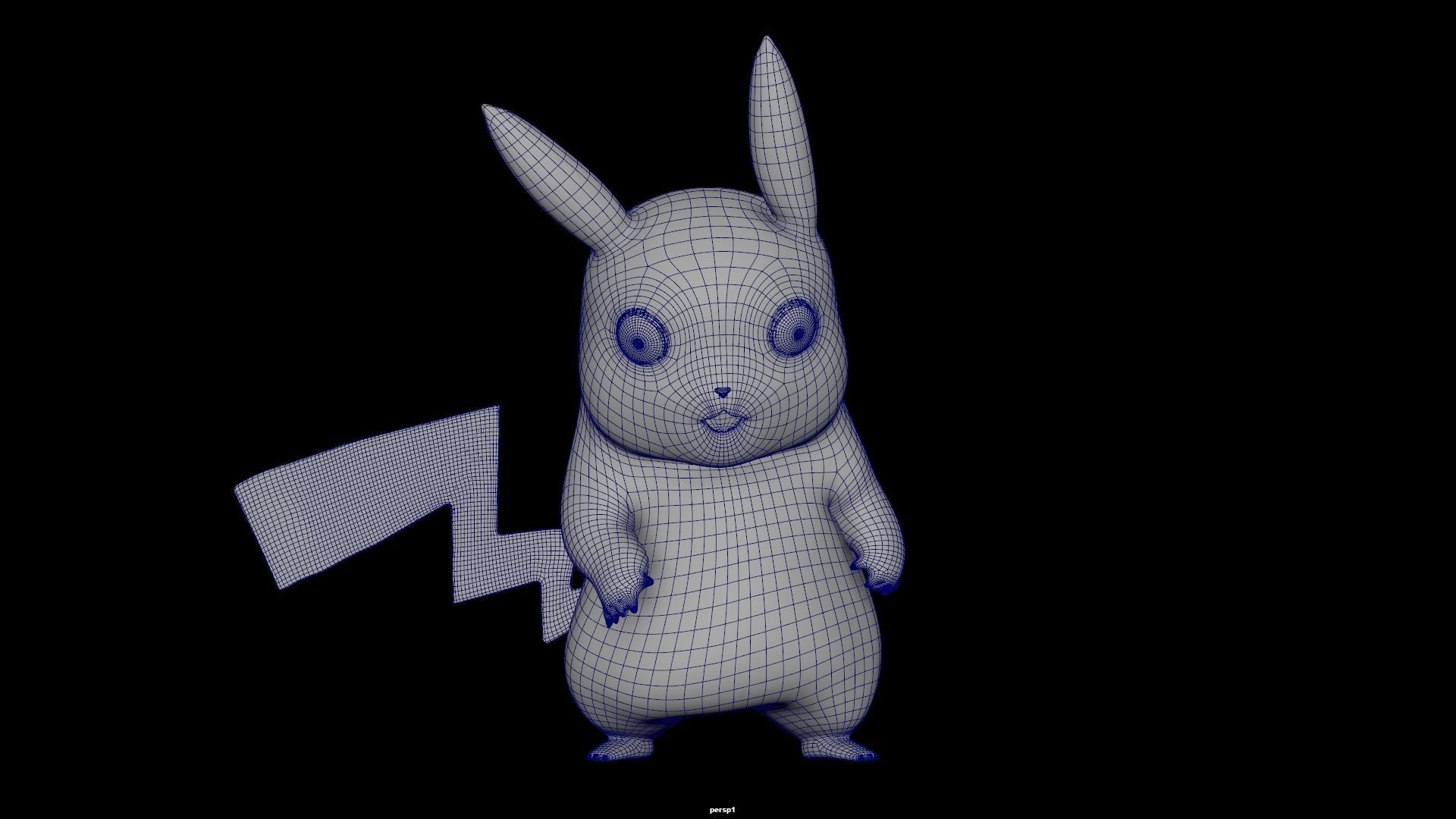 Pikachu 3D model_11