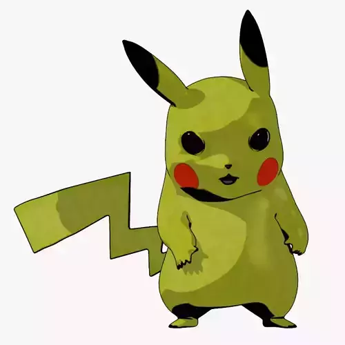 Pikachu 3D model