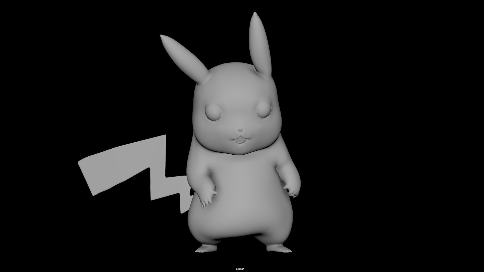 Pikachu 3D model_1
