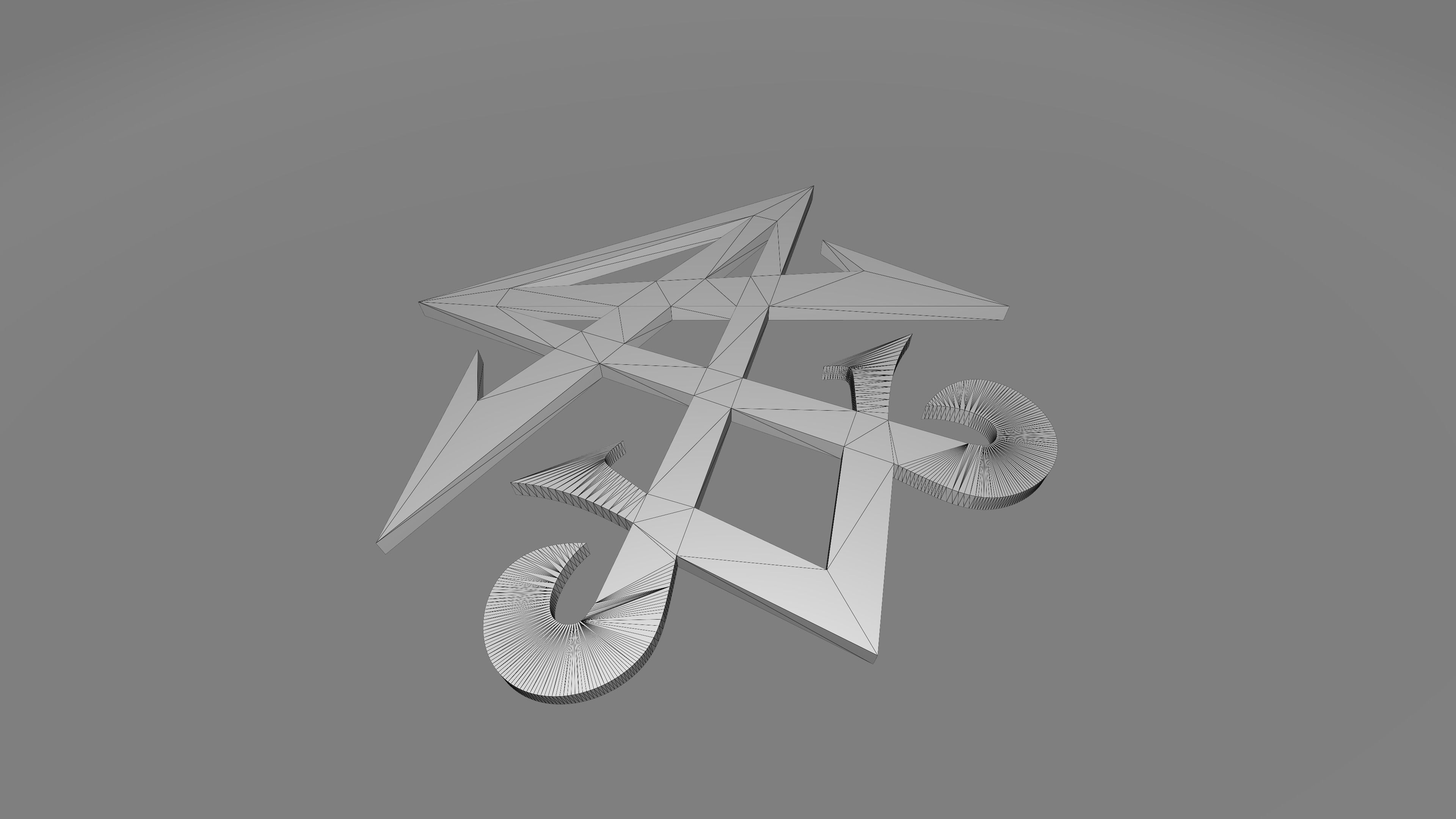 Helltaker Lucifer Brooch 3D print model_2