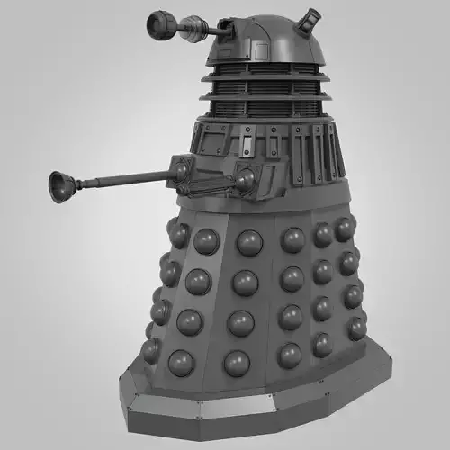 New Series Dalek - High Res 3D model