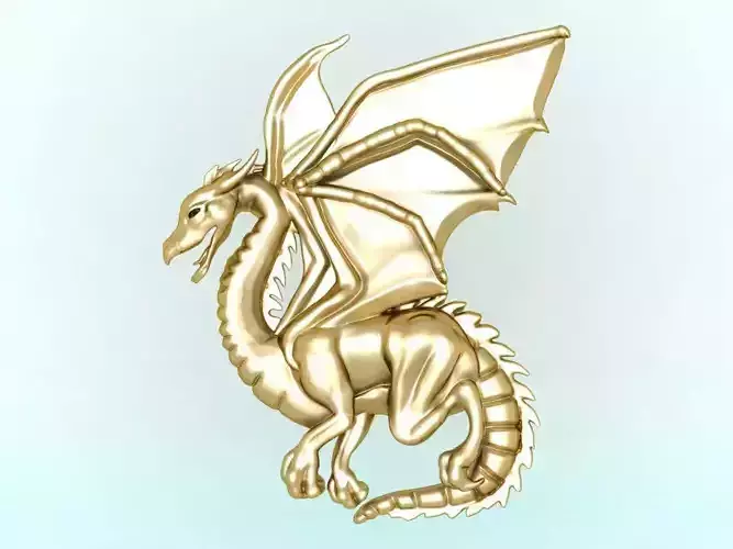 Dragon for jewelry