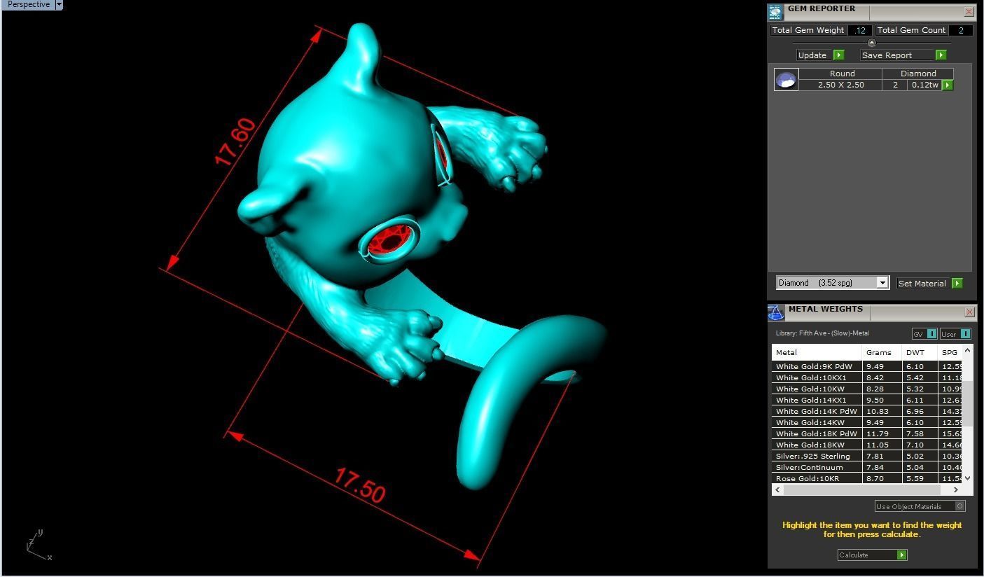 Cat rings 3D print model_10