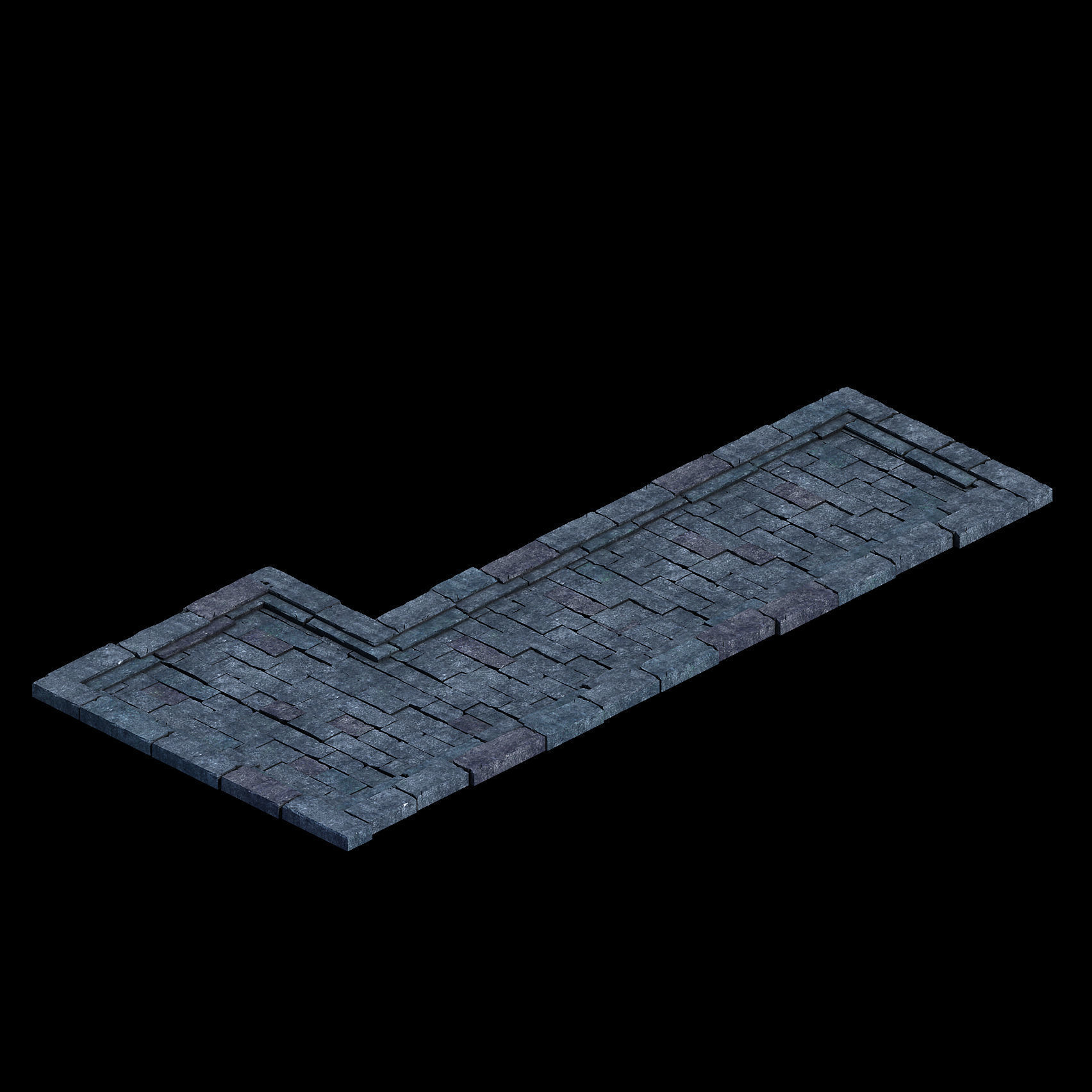 Imperial City-Shabak-Road 3D model_1