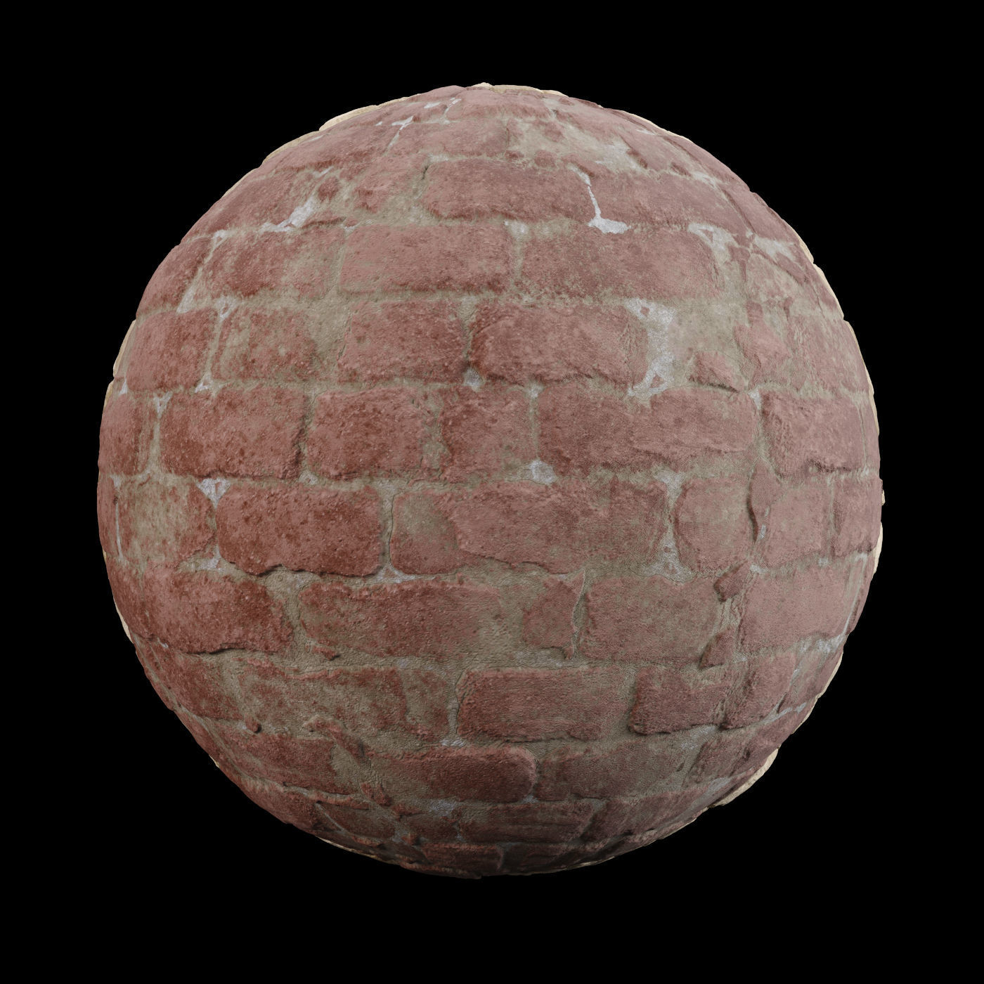  Desert Limestone Brick Tiles Material PBR 200 x 200 cm Texture_5